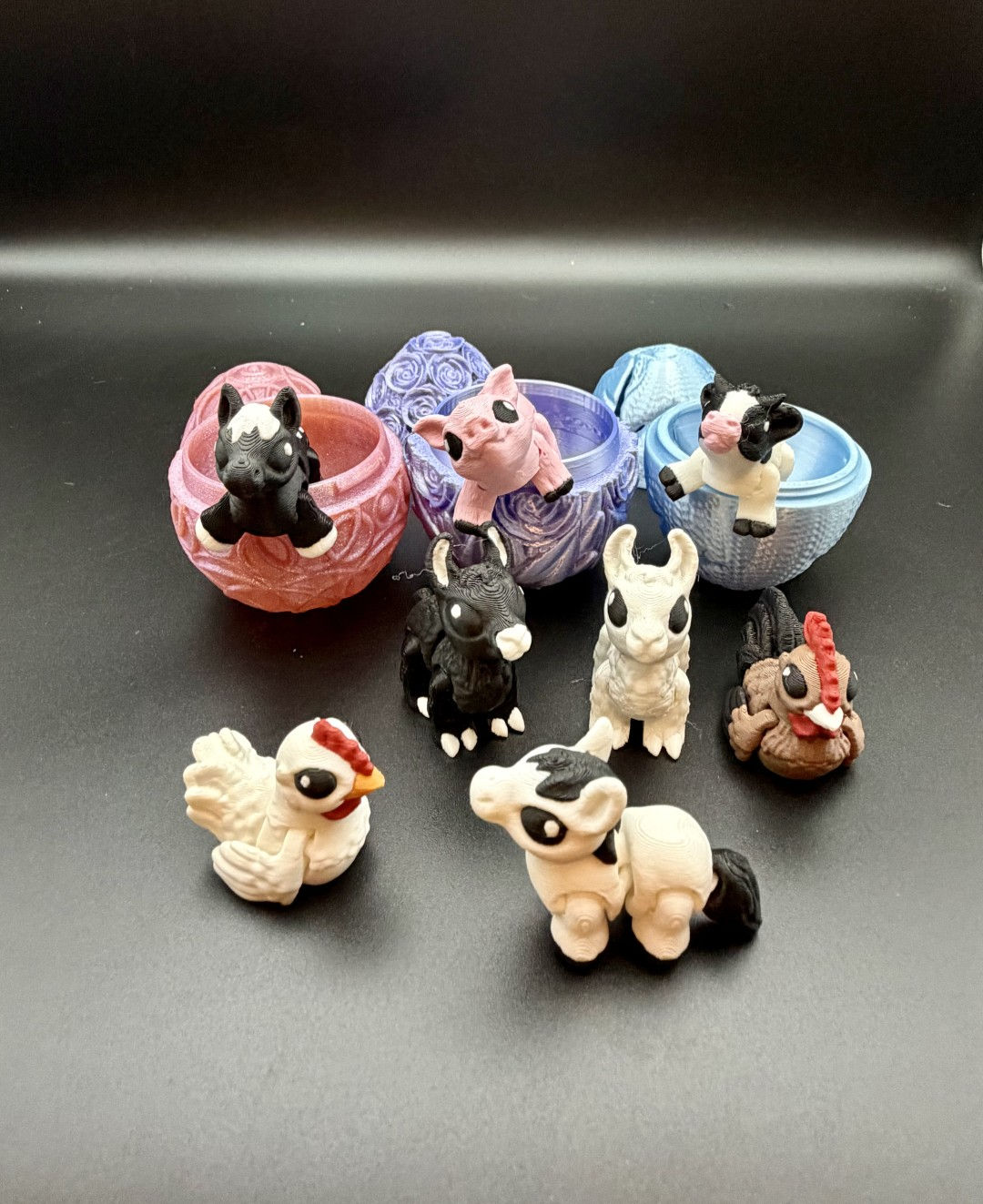Articulated Farm Hatchlings