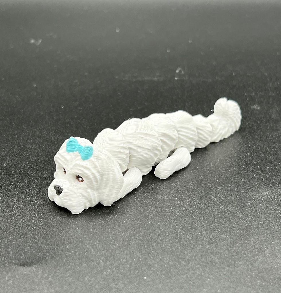 Thumbnail: Articulated Baby Maltese Terrier