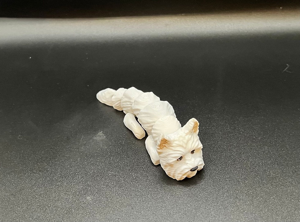 Thumbnail: Articulated Baby West Highland Terrier