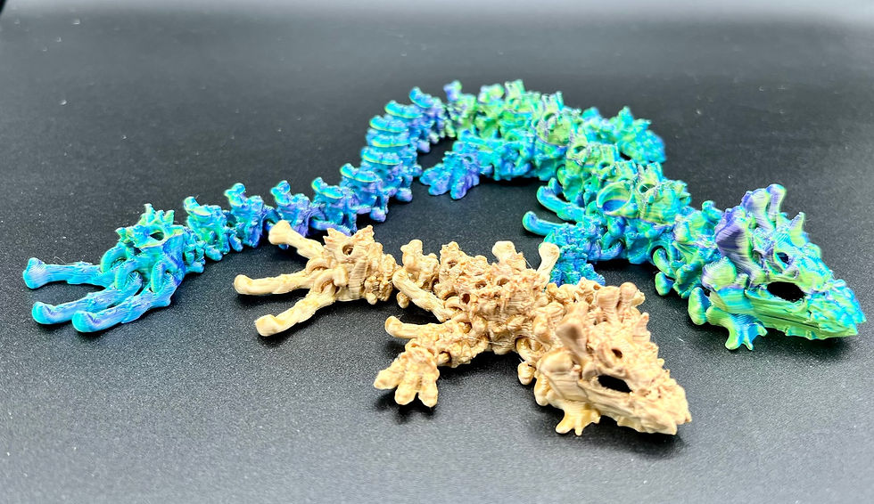 Thumbnail: Articulated  Tadlings - Hollow Dragon