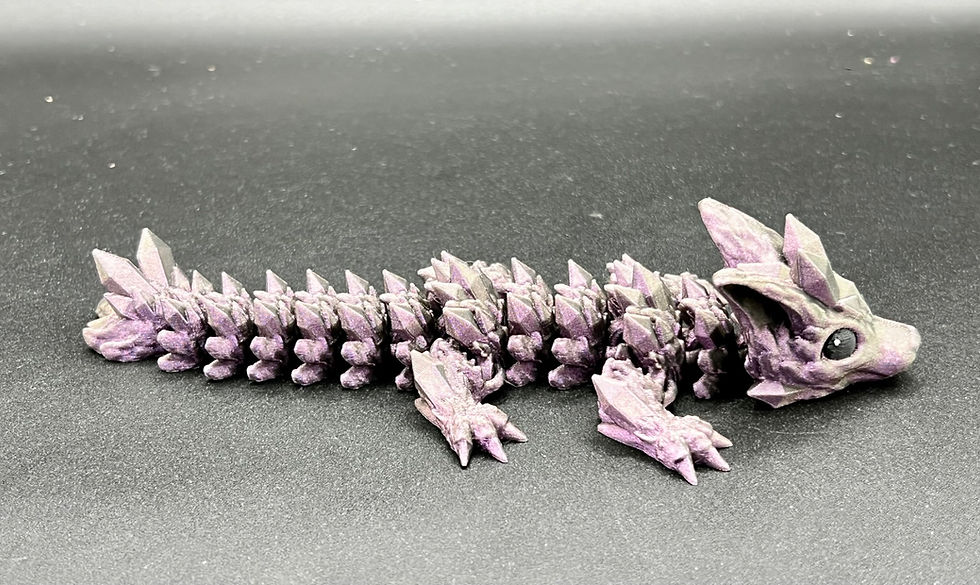 Thumbnail: Articulated Baby Wolf Dragon