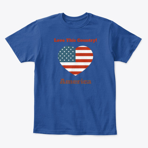 Thumbnail: Love This Country! - America (v2) - Shirt