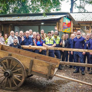 Piquete EPTChê une cultura gaúcha e educação para o trânsito no Acampamento Farroupilha