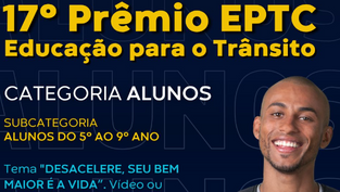 Estudantes, chegou a hora de fazer a diferença no trânsito!