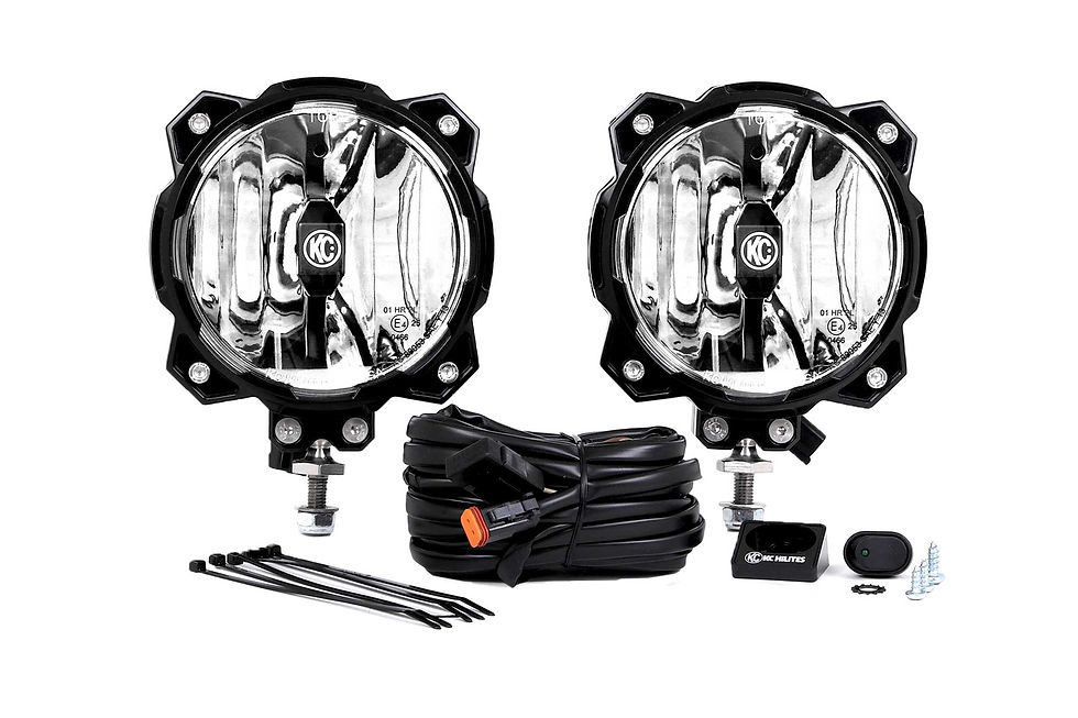 KC Hilites Pro6 Gravity LED Light: (Wide-40 / Pair)