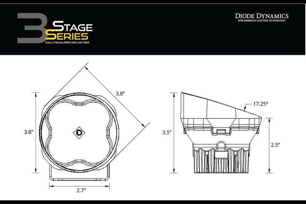 Thumbnail: DD SS3 Pod: Type B (Pro / SAE / White / Fog / Pair)