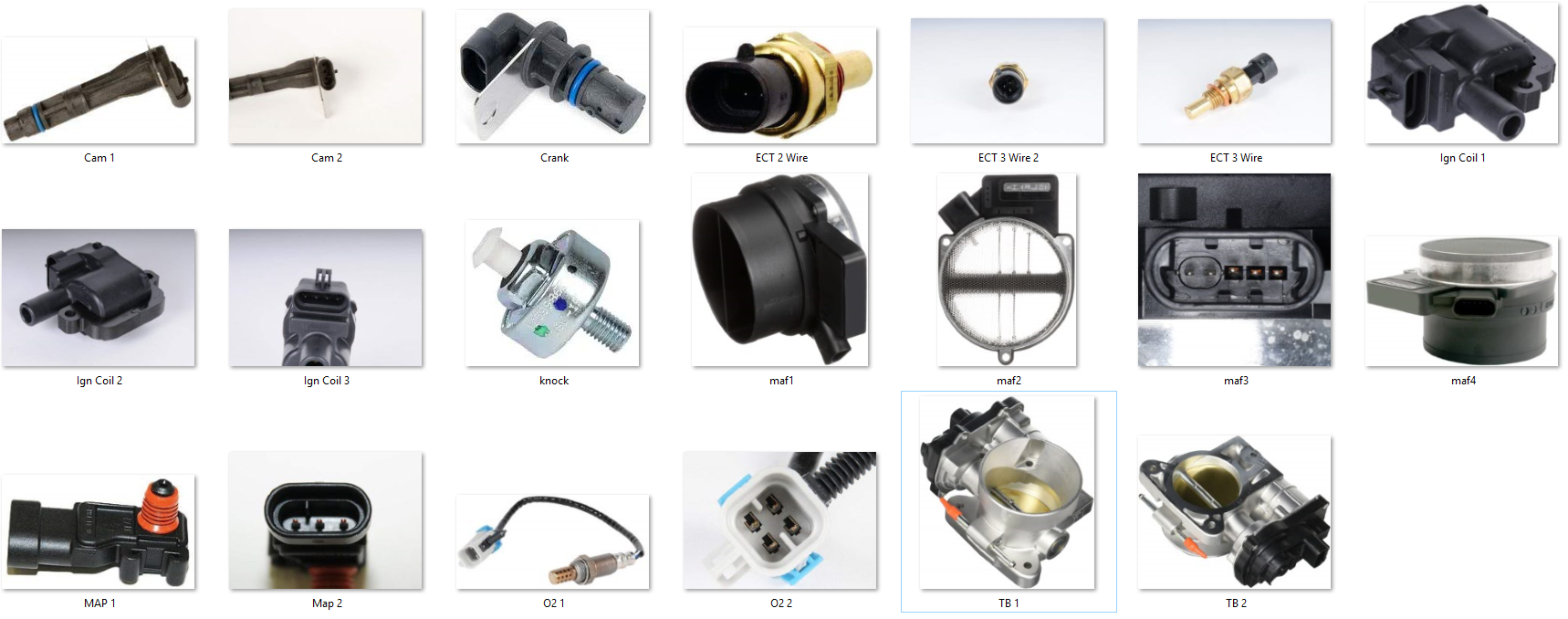 Gen 3 24x Electronic Throttle Sensors