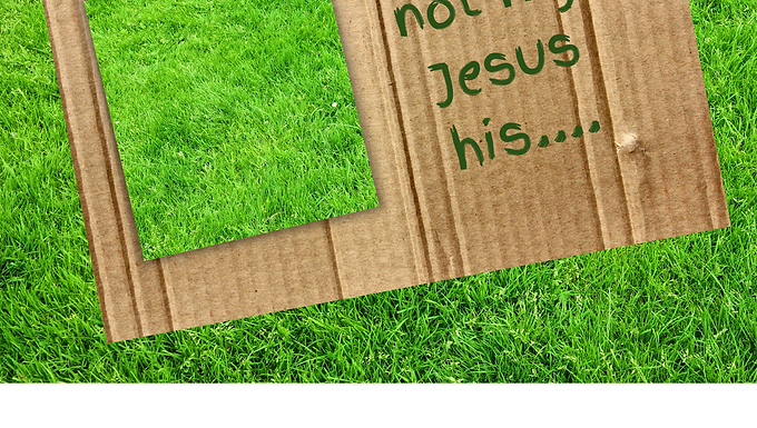 That's Not My Jesus....