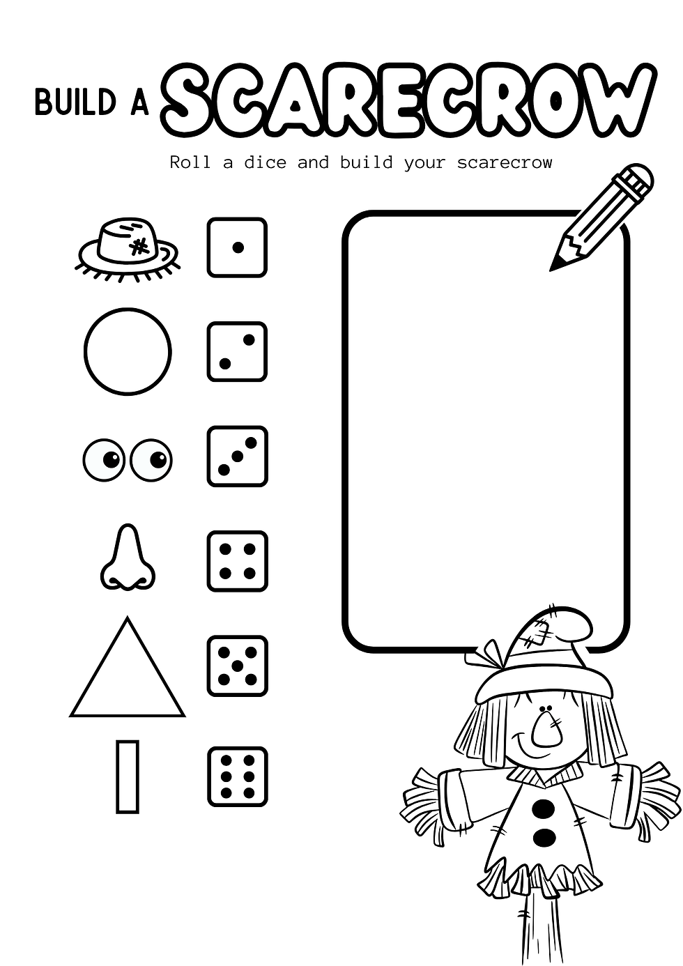6th Build a Scarecrow