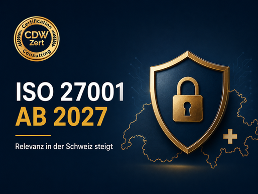ISO 27001 wird zunehmend wichtig in der Schweiz