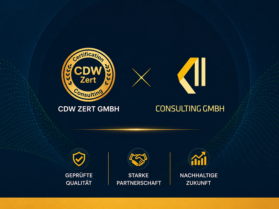 Partnerschaft K11 Consulting GmbH und CDW Zert GmbH