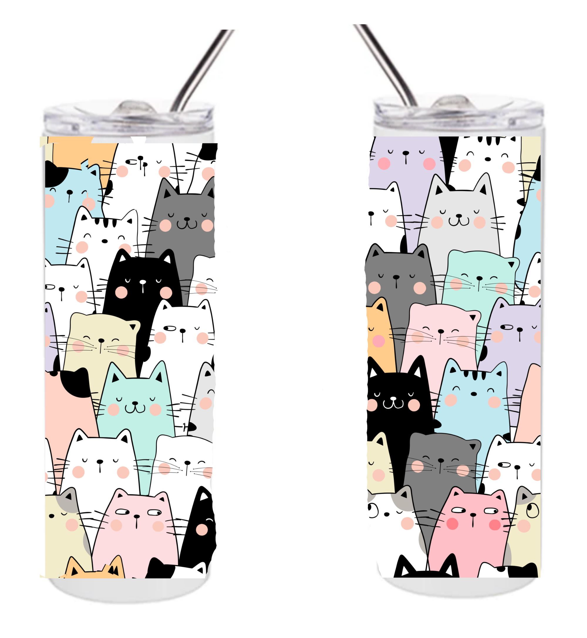 Cat Tumbler 20 oz