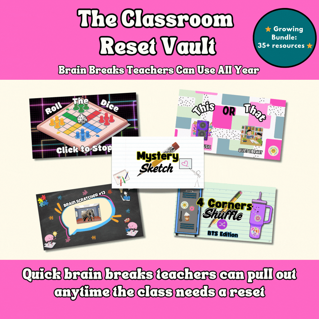 The Classroom Reset Vault