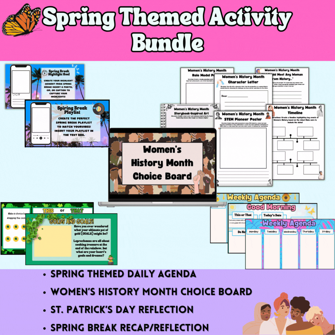 Spring Activity Bundle | SimplyMsJ