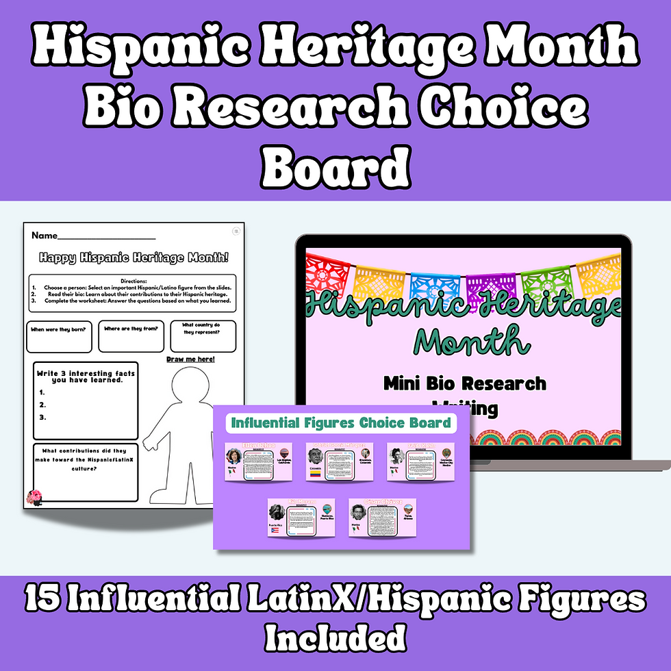 Thumbnail: Hispanic Heritage Month Research Biography