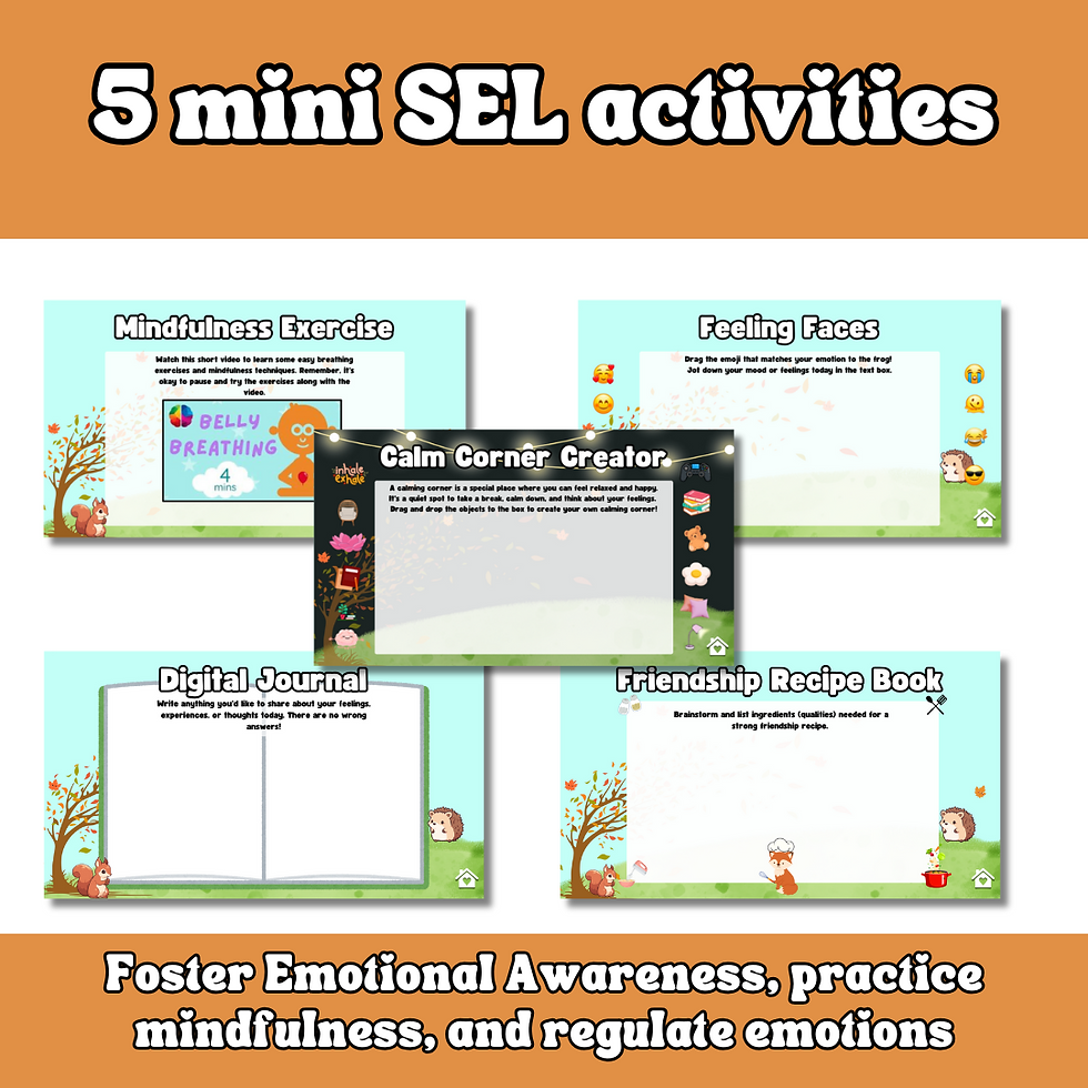 Thumbnail: Fall + Spooky SEL & Brain Break Bundle