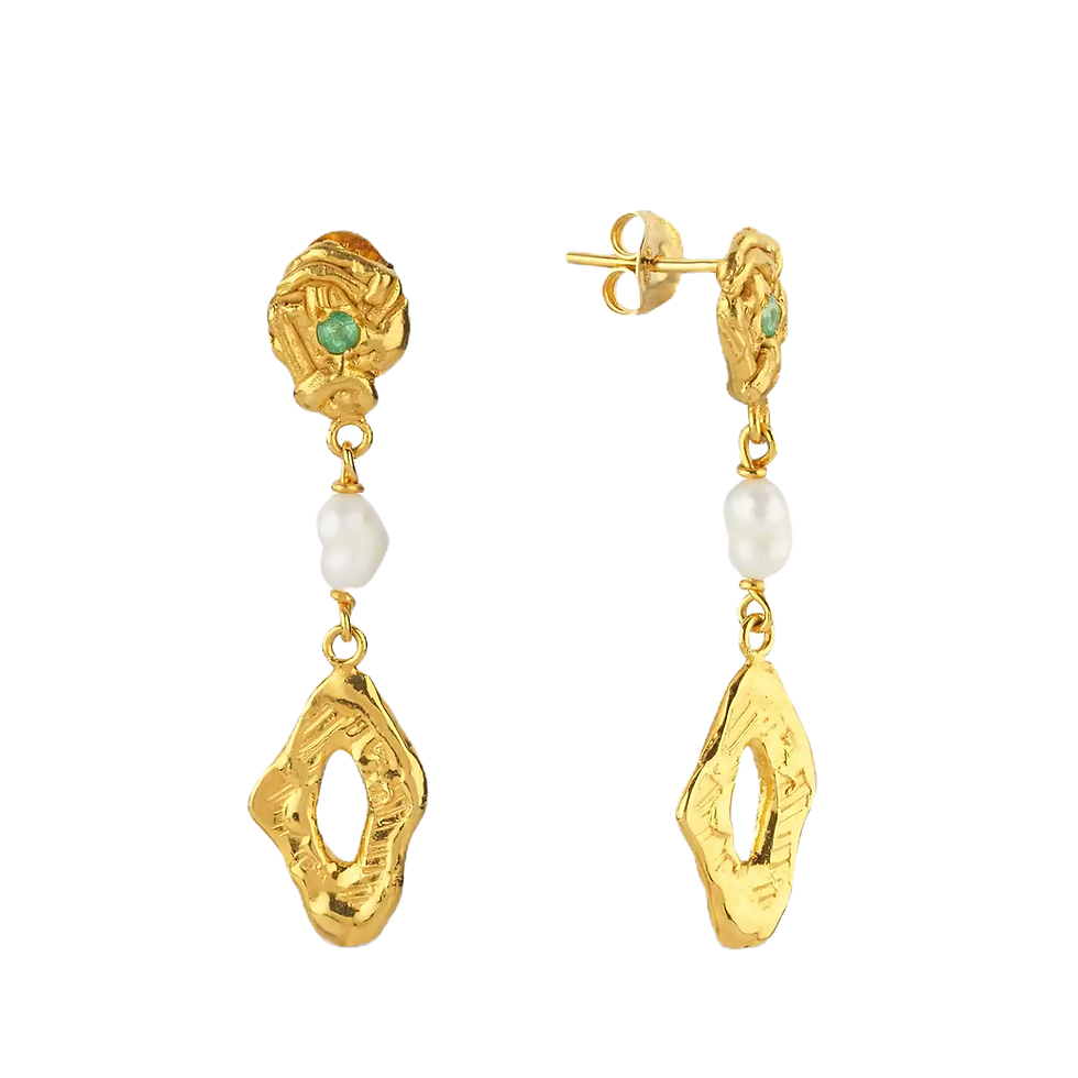 sallantili iki tonlu kupe, tsavorit yesil, inci parilti