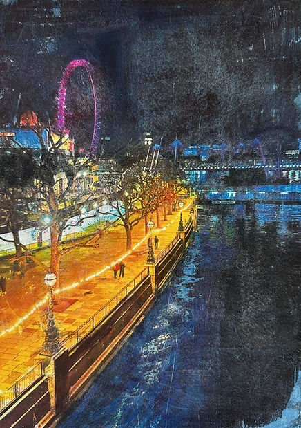 McLellanDiane_Over The Bridge To Waterloo II_Monoprint & Image Transfer_21x29_4_£115.jpg