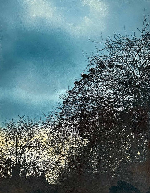 McLellanDiane_London Skies from upper ground_27x38_5_£150.jpg