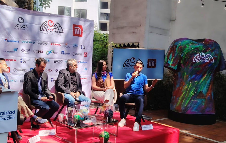 El Metro se convierte en cancha y galería: Gol-e-Arte transforma la Ciudad de México rumbo al Mundial 2026