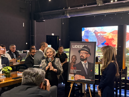 Develación de la Obra 300, un tributo a la visión, el arte y el liderazgo, LÃderes Mexicanos