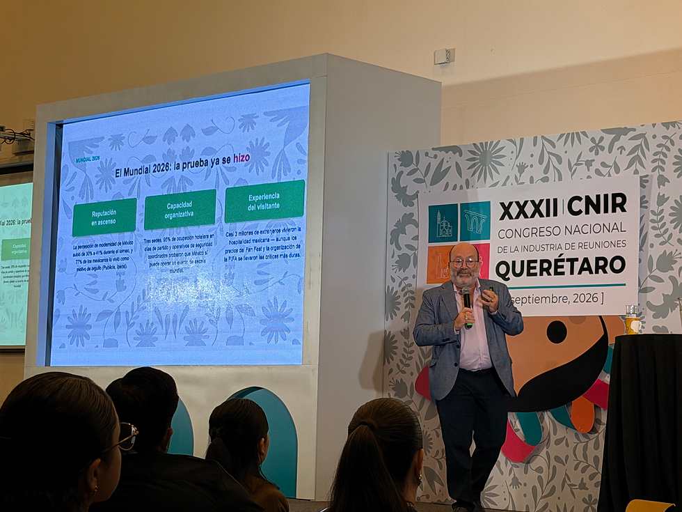 LA GEOPOLÍTICA NO ES UNA AMENAZA: ES UNA OPORTUNIDAD PARA LA INDUSTRIA DE REUNIONES