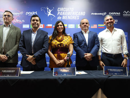 Chiapas, Extraordinario por Naturaleza será sede del Circuito Panamericano de Menores 2025 Padel Américas