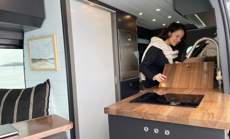 Custom Built High End Luxurious Camper Van