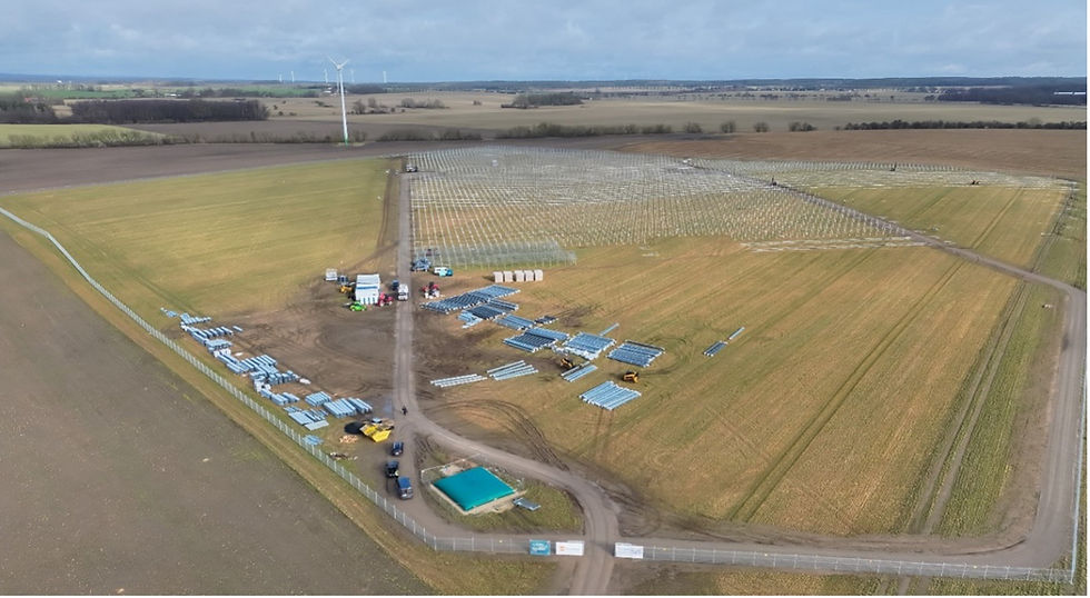 SUNfarming Begins construction on one of Europe’s largest Agri-PV projects