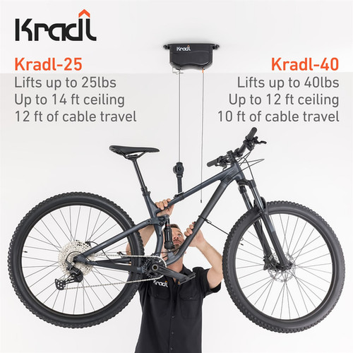 Kradl Garage Bike Lift One-Pack