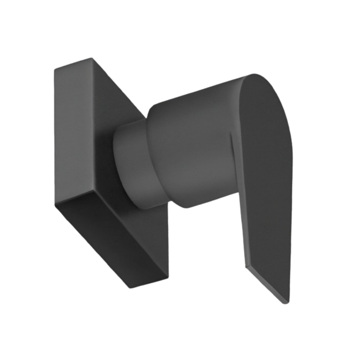 Acabamento Registro Quadrado Padrão Deca Preto Valencia