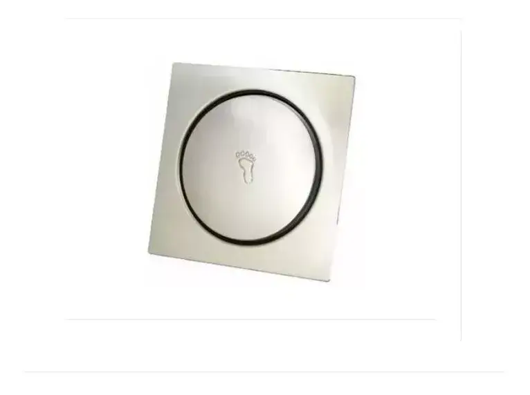 Kit C/ 3 Un Ralo Inteligente P/ Piso Em Inox - Click 10x10cm
