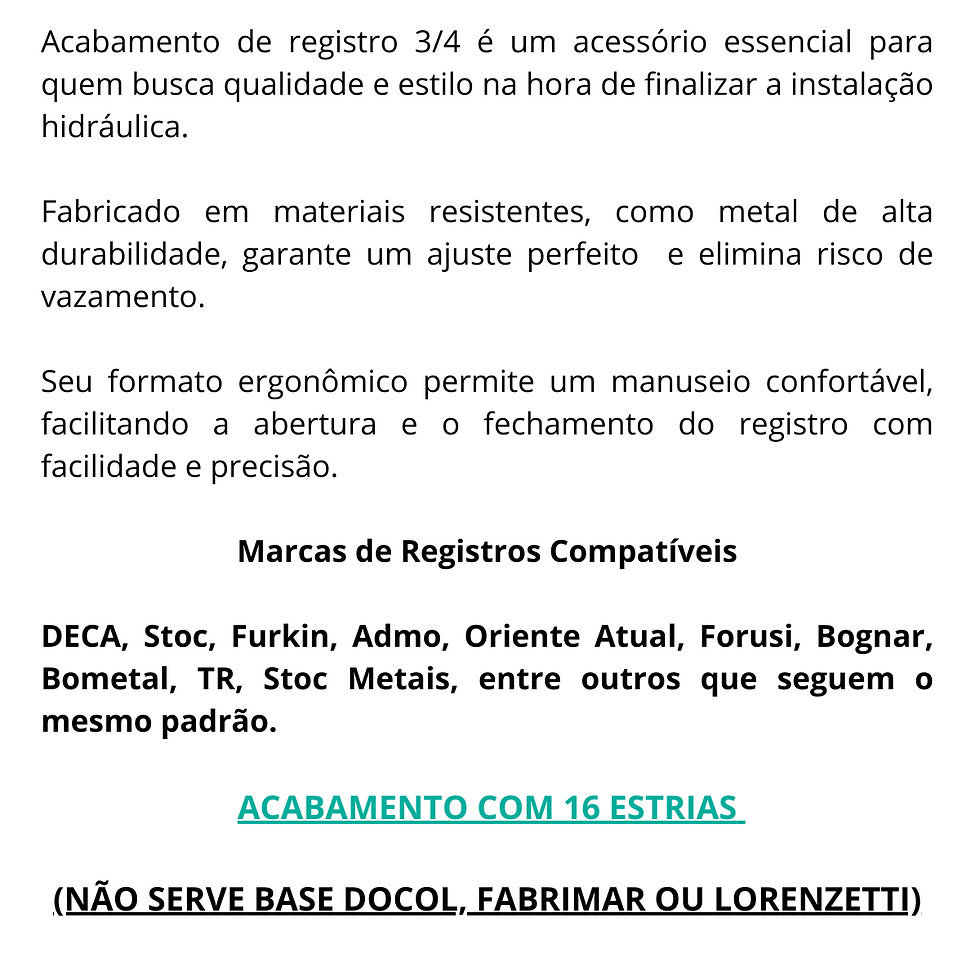 Miniatura: Acabamento Registro Quadrado Padrão Deca Rose Gold Valencia