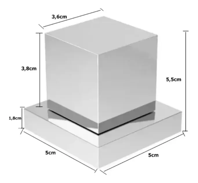 Miniatura: 4x Acabamento Quadrado 3/4 Com Adaptador Fabrimar