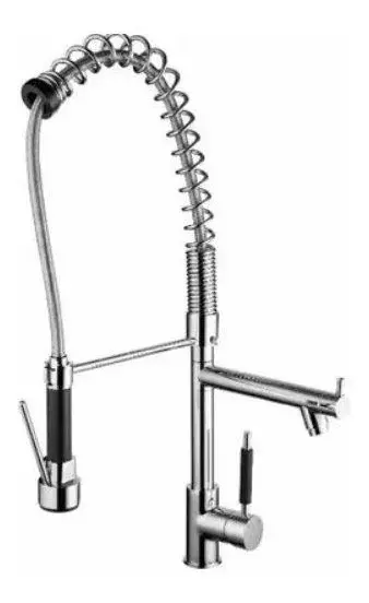 Torneira Monocomando Cozinha Gourmet C/ Spray Móvel - 70cm