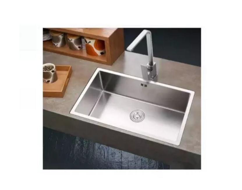 Miniatura: Cuba Pia Inox Gourmet Cozinha Sobrepor Ou Embutir 65x35x20cm