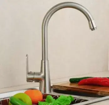 Miniatura: Monocomando Gourmet Aço Escovado C/ Ducha Extensível