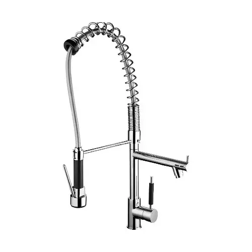 Torneira Gourmet Misturador Monocomando Com Ducha - Baixa
