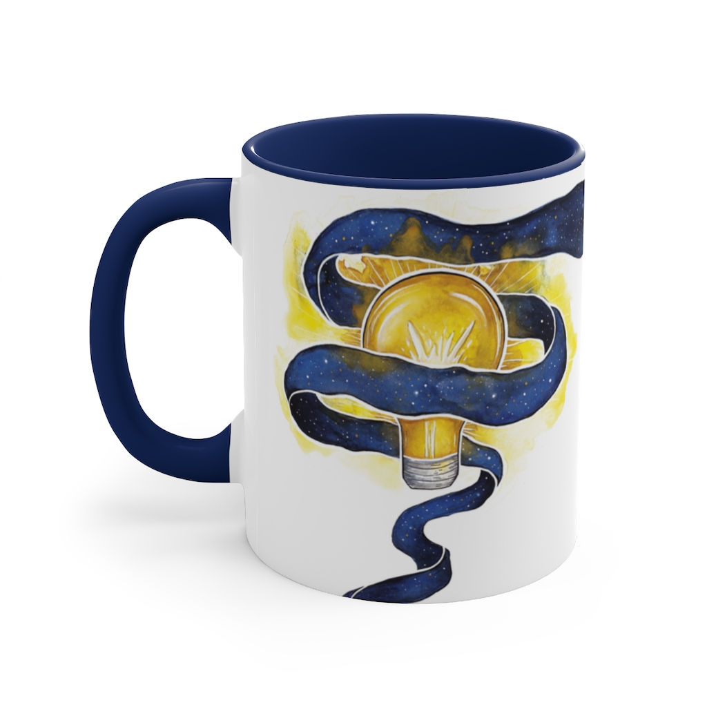 "Lightbulb" - coffee mug