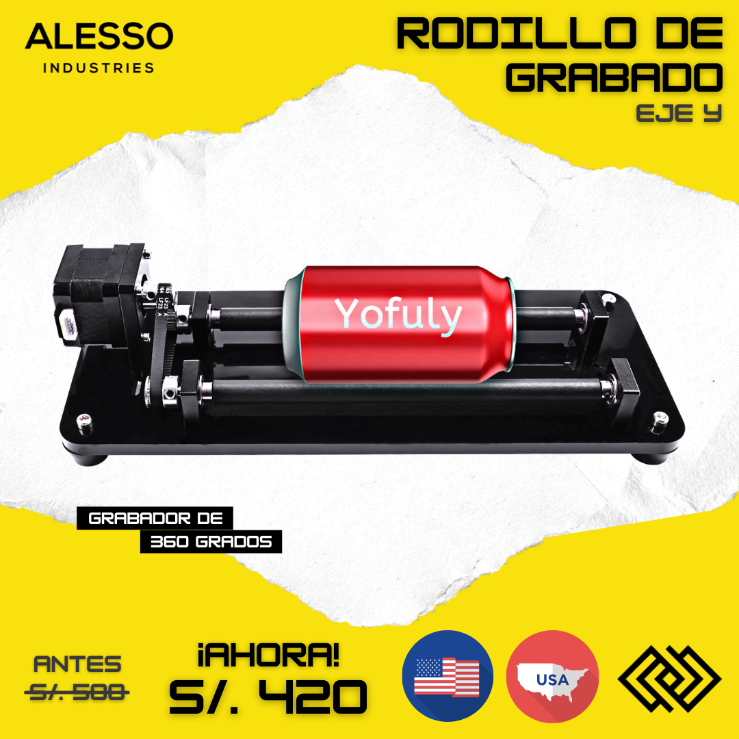 Rodillo de grabado - Eje Y