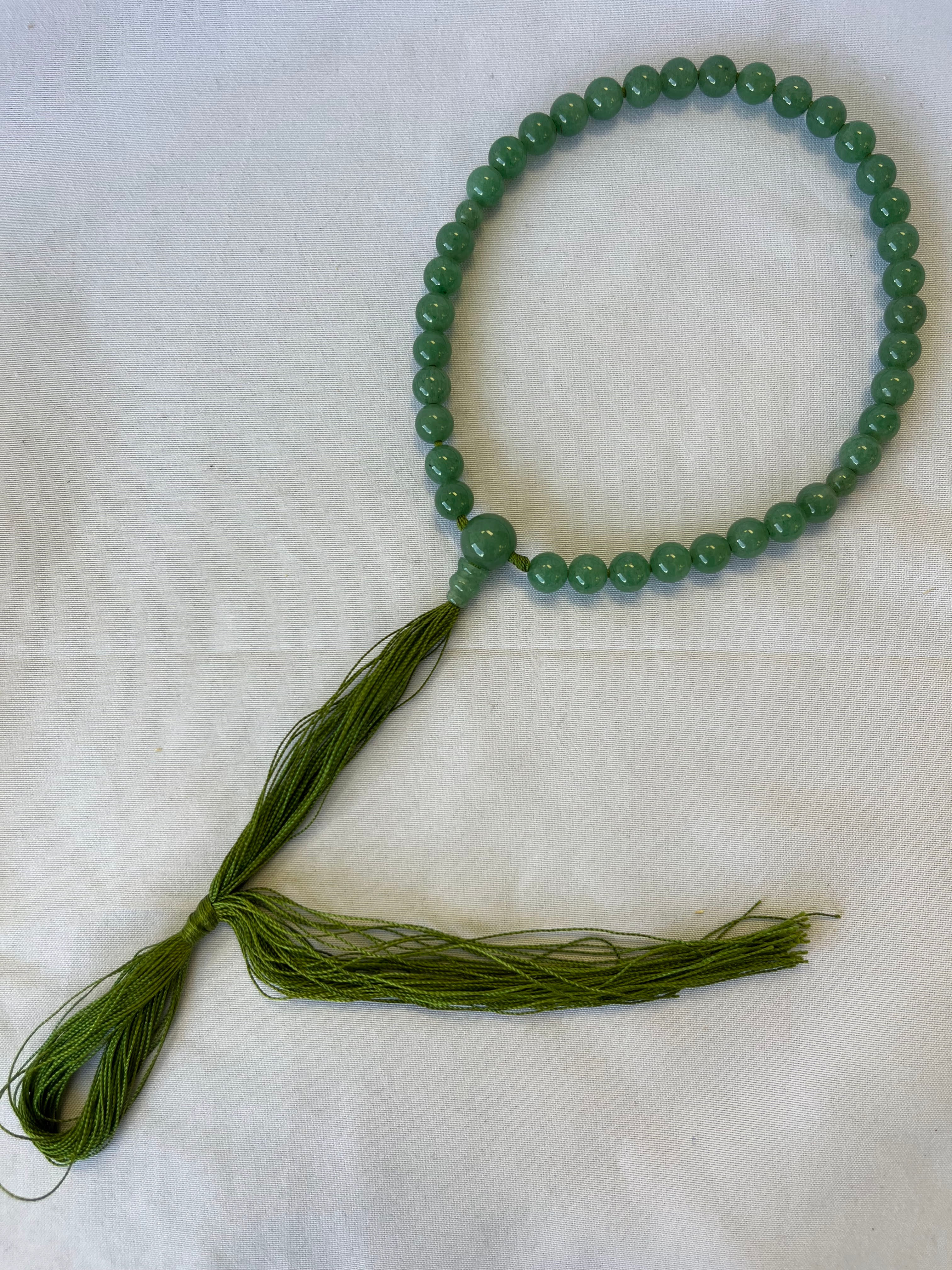 [Jyuzu] Natural Jade Green Beads