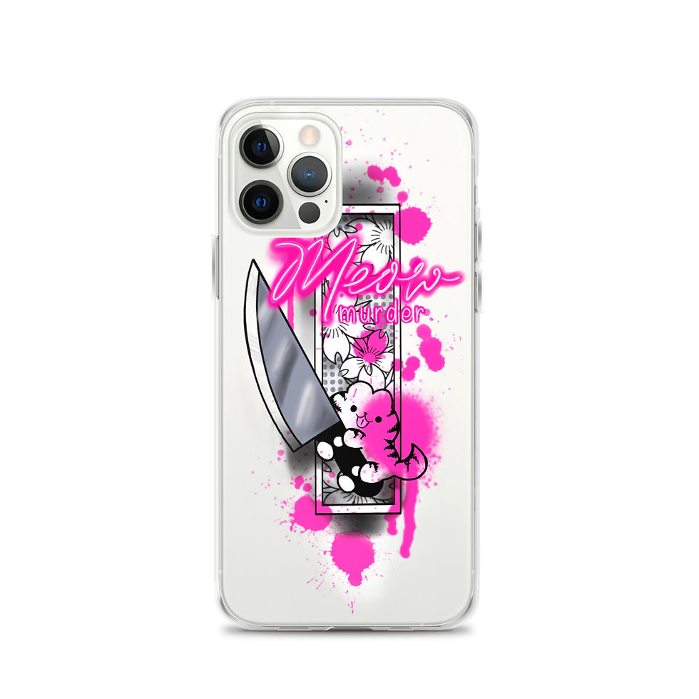 Thumbnail: Meow murder Clear Case iPhone®