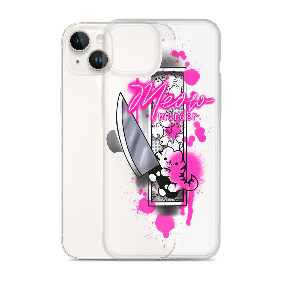 Thumbnail: Meow murder Clear Case iPhone®
