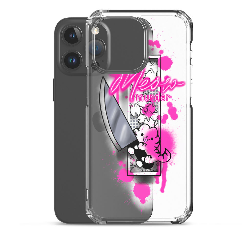 Thumbnail: Meow murder Clear Case iPhone®