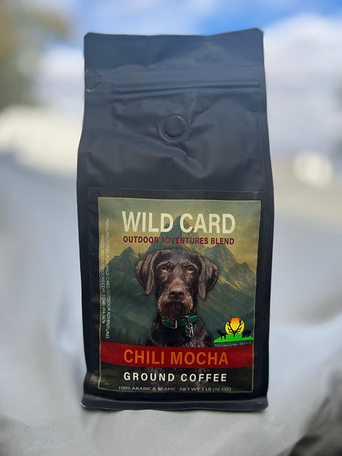 Wild Card Outdoor Adventures Blend Chili Mocha Coffee | Wild Card