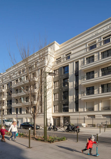 La Villa Perret - Nacarat - 92 Levallois Perret - 47 logts - livré en 2019
