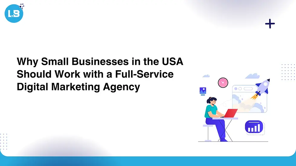 Small business owner discussing digital marketing strategy with agency team in the USA