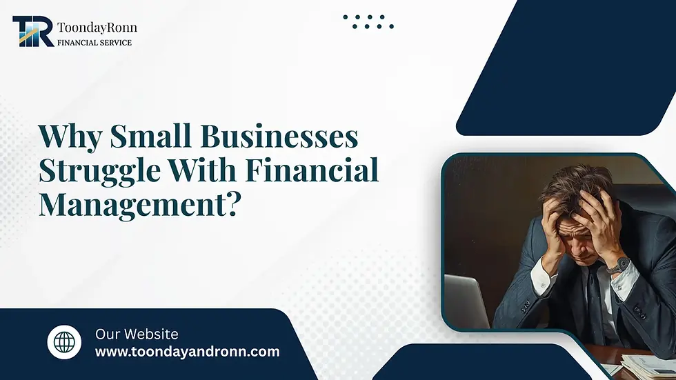 Small business owner stressed while managing finances and bills