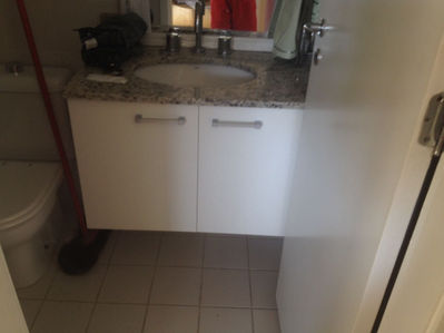 balcão branco(moveisplanejados)