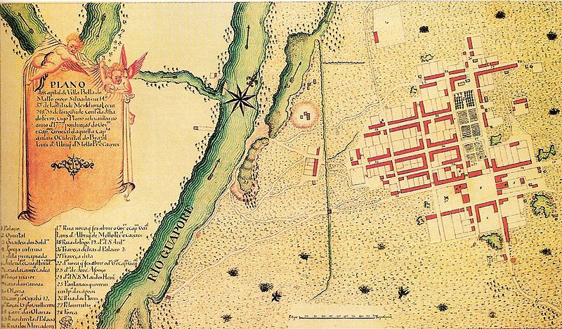 (Plano da capital de Vila Bela do Mato Grosso)